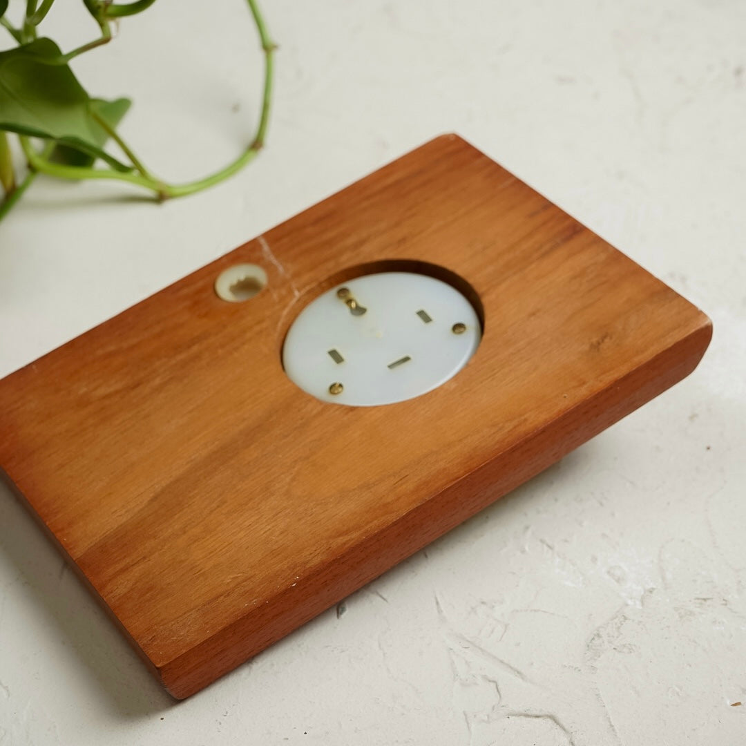 Thermometer wood بارومتر