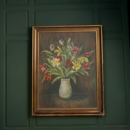 لوحة زيتيه رسم يدوي