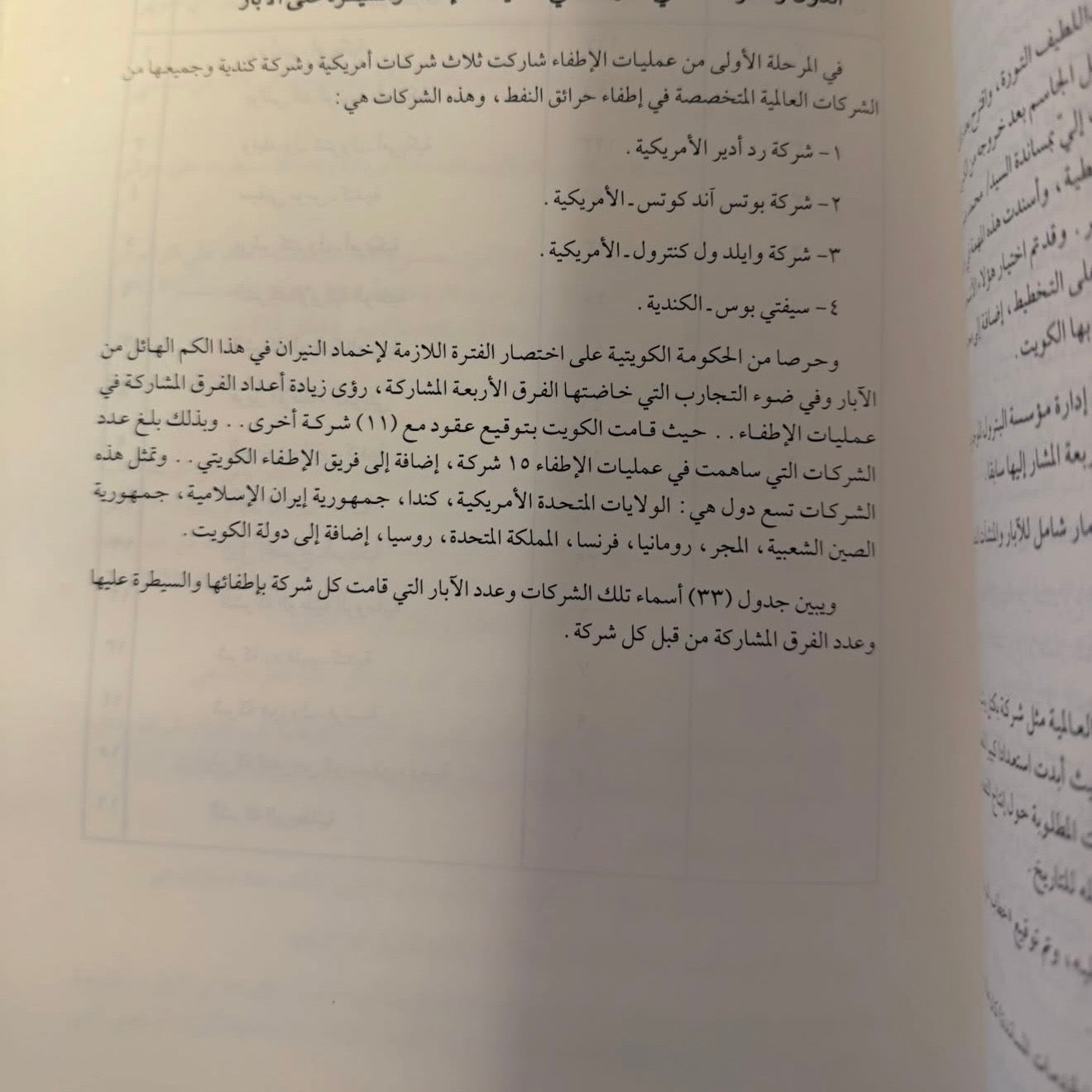 تدمير ابار النفط